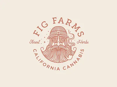 Fig Farms Sailor californias finest cannabis illustration marijuana sailor