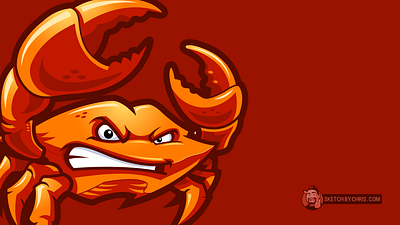 Angry Crab angry cartoon character development crab illustration logo mascot