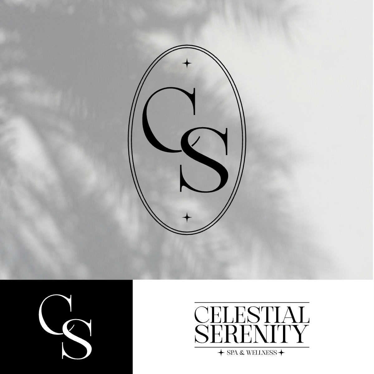 Celestial Serenity Logo abstract balance clean elegant geometric harmony lineart logo luxury minimal nature peace relaxation serenity simple spa symbolic vector wellness zen