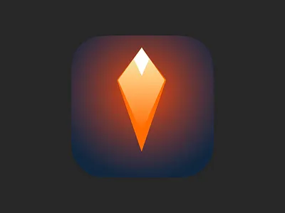 Flare iOS App Icon alert app app store entrepreneurship experiment flare hyper icon ios local location message notif signal startup status twitter update visibility whats up