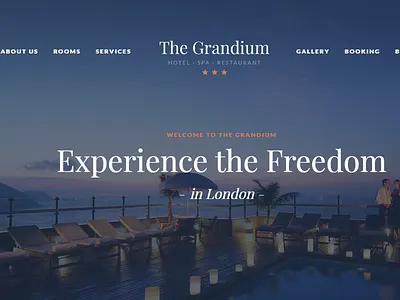 Grandium - Responsive Hotel WordPress Theme accommodation appointment best wordpress theme booking bootstrap design elementor hostel hotel hotel booking booking motel reservation themeforest tourism wordpress