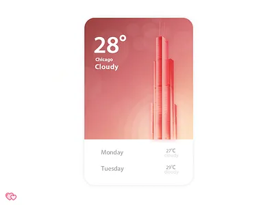 Chicago-Willis Tower app chicago city colour tower ui