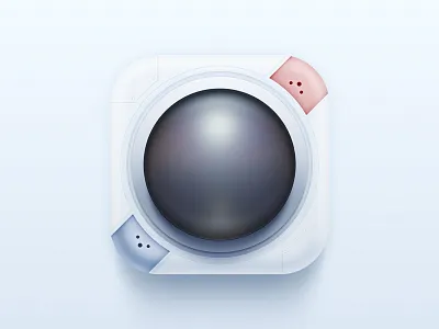 Astronaut astronaut blue clean cosmonaut icon illustrator interstellar light red sketch ui