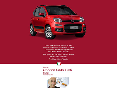 Fiat Panda Industrial Design Story car design fiat industrial italian panda pomigliano story style technology