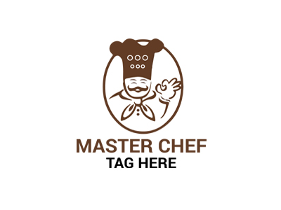 Master Chef Logo baking catering chef chefs creative logo logo design logo dune master chef vector