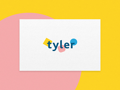 Tyler Brand Identity clean color logo minimal tyler