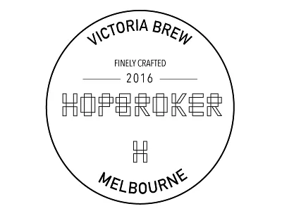 Branding beer branding typography