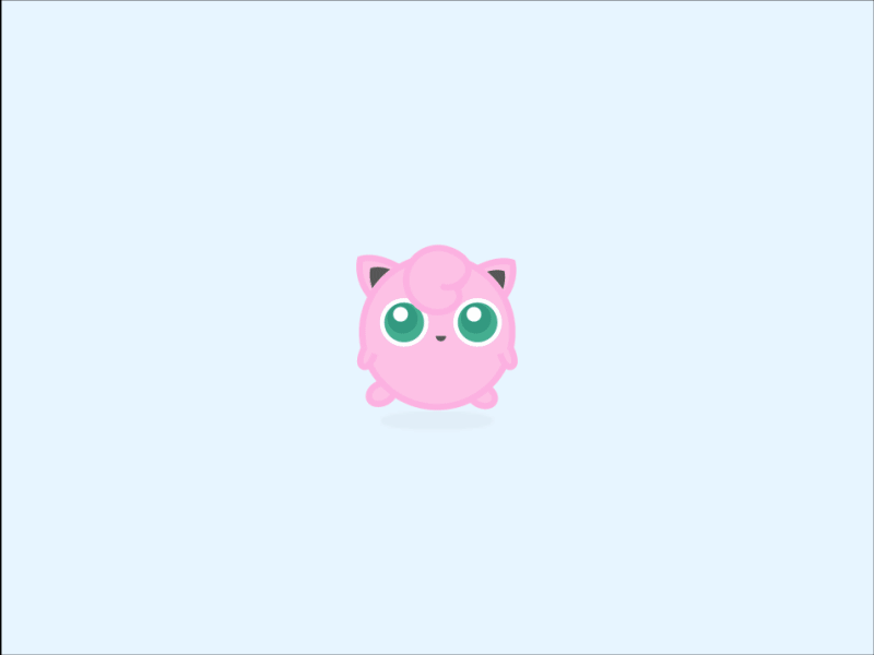 Catch 'em all! illustration jigglypuff motiongraphics pokeball pokemon pokemongo