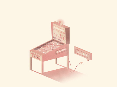 Social-Point #26 claw friends games grab hands hearts likes machine pinball snacks social vending