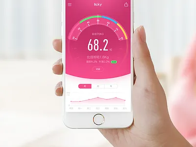 健康秤APP ui