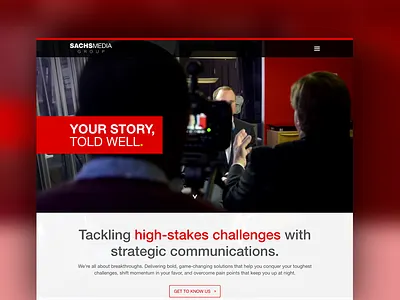 SMG Home Page foundation 6 web web design wordpress