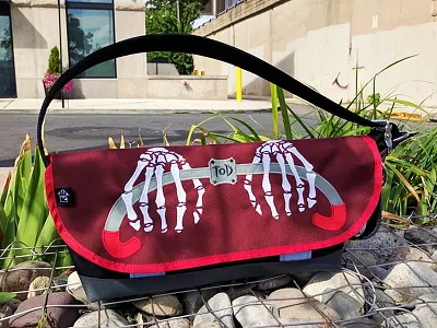 Summer Alleycat First Place Prize bike book bag cycling fixed gear fixie messenger bag new york city nyc philadelphia philly