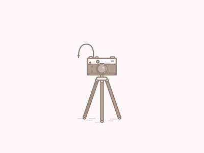 Сamera camera icon illustration lineicon photo