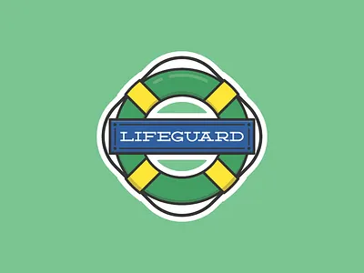 Olympic Lifeguard brazil lifeguard lifering olympics rio sticker