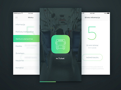 mTicket redesign app ios redesign ui ux