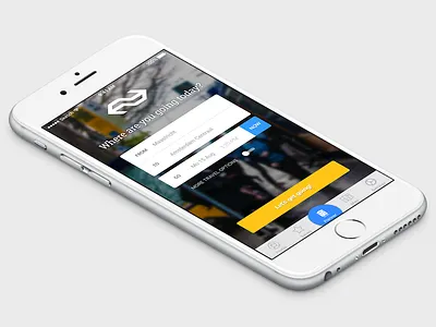 Where are you going today? app application design dutch ios iphone mockup ns public sketch sketchapp transport