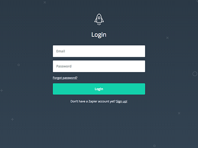 New login page