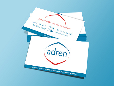 Cartes Visite ADREN adren cartes visite