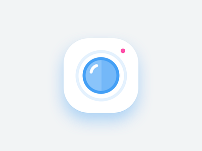 Photography App Icon Version 2 app camera icon lens photography ui