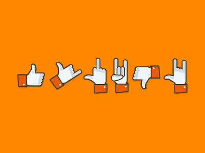 Social Icon Set icon like social socialmedia vector