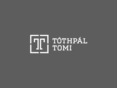 Tothpal Tomi - Photography design icon logo minimal monogram photography type viewfinder