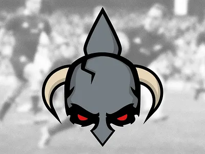 Barbarian FC Rugby Team Logo barbarian branding fleur de lis logo mascot new orleans rugby sports viking warrior