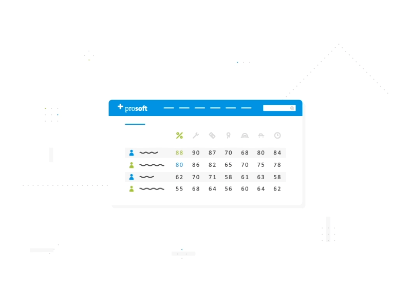 05 Perfect Match animation employment flat gif line simple software technology tool vector