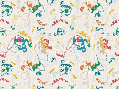 Mollyplay components illustrator line molecule pattern surfacedesign