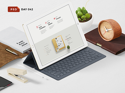 Day 042 daily mockup diy free freebie mockup premium psd scene creator scene generator