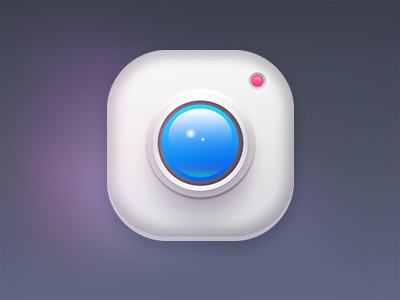 Camera Icon - Free PSD camera icon