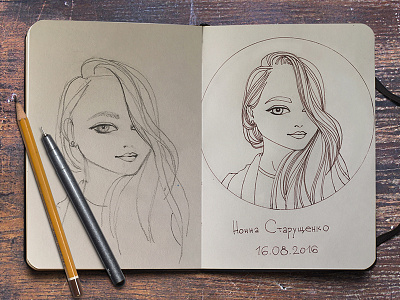 cartoon portrait 1 part cartoon character draw portrait sketch