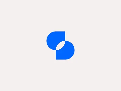 Water Conservation / S conservation droplet exchange logo mark water