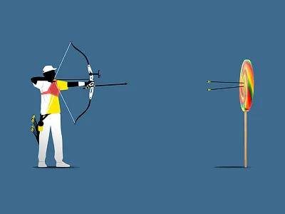 Archery archery brazil illustration lollipop olympics olympics 2016 photography rio 2016 sport