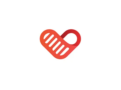 Light brand brandidentity branding charity children fund heart identity logo logotype oncology red