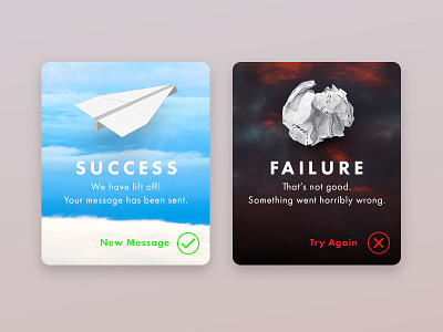 Daily UI 11 - Flash Message dailyui design flash message message pop up ui user interface