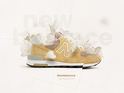 broken shoes art direction design new balance photoshop shoes