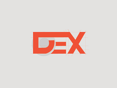 DEX Construction concept construction designer logo logotype monogram philippines ui ux