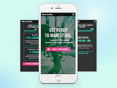 Mobile Onboarding Screens cta design form mobile onboarding progress bar responsive website