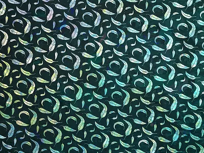 Feathery pattern texture vector