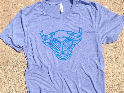 Babe babe blue ox design illustration minneapolis minnesota mn theshirtshow tshirt