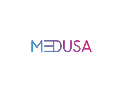 Medusa [jellyfish] logotype brand graphic design jellyfish logo logotype medusa sans serif shade word as image