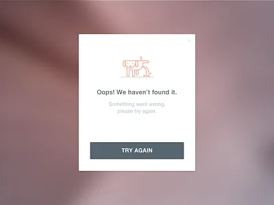 002 Model Window 100 days ui challenge 404 funny popup model window not found popup