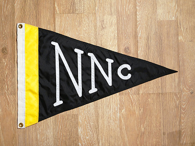 NNC Pennant boat c flag letters n pennant photography print sail sailing seattle wood