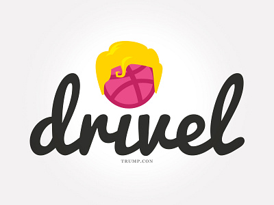 Trump dribble logodesign logos trump