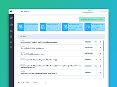 dashboard - web application application dashboard ui design