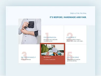 Efaisto I Father's Day landing page bag customise ecommerce efaisto france gallery landing page saigon startup ui vietnam white