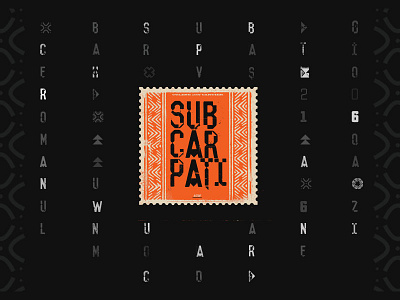 Animation sketch #1 animation folklore graphics illustration pattern stamp subcarpati type typography