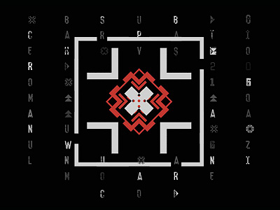 Animation sketch #2 animation folklore graphics illustration pattern stamp subcarpati type typography
