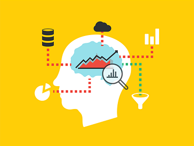 Business Analytics Graphic, vol 2 analytics brain business cloud data graphs icons vector