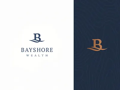 Bayshore Wealth bayshore branding finance logo monogram type typography wealth wealth management